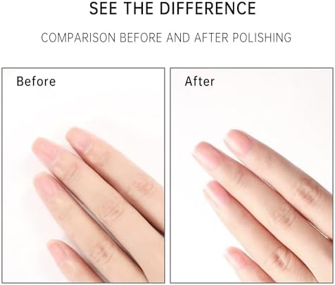 Nail Files and Buffers for Natural Nails Shine Polishers Buffer Blocks Fingernail Buffer Block 800/4000 Grit Pack of 5 (A-Drop)