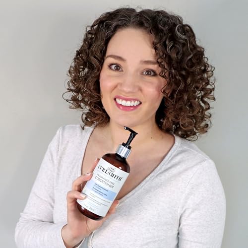 CURLSMITH Fragrance-Free Conditioner 12 oz | Gently Detangles, Soften and Smooths Hair for Silky Curls