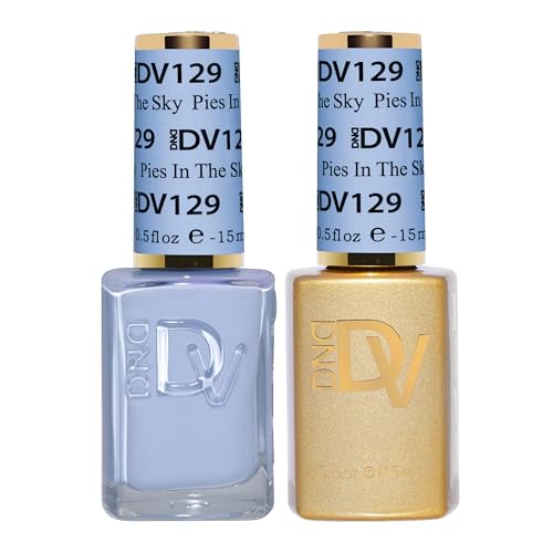 DND Diva Gel Polish Set, Soda Poppin Collection, UV/LED GelPolish and Air Dry Nail Lacquer, Matching Chip-Free Polish Duo, 0.5 Fl Oz Each