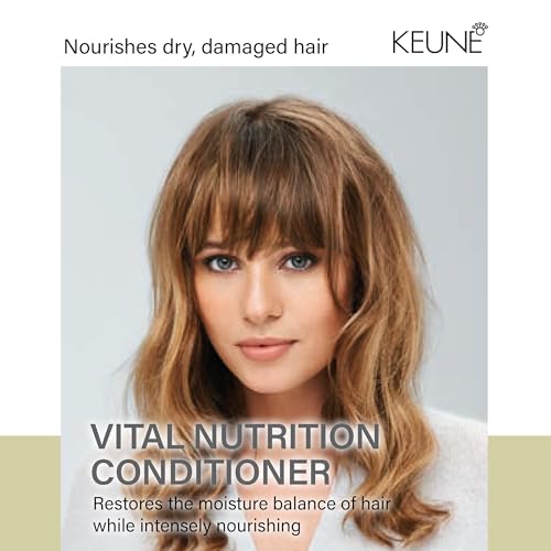 Keune Care Vital Nutrition Conditioner, Moisturizing & Restorative Conditioner for Dry or Damaged Hair, 8.5 Fl Oz