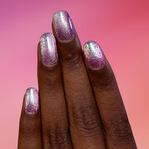 ILNP Amped - Iris Purple Magnetic Shimmer Nail Polish