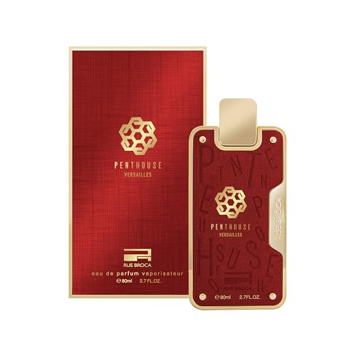 Penthouse Versailles Eau de Parfum Spray for Unisex, 2.7 Fl. Oz – A Luxurious Amber Floral Woody Fragrance