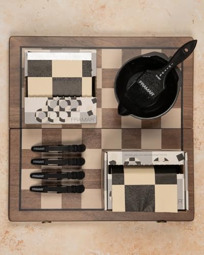 FRAMAR Checked Out Hair Foil – Hair Foils For Highlighting, Pop Up Foil For Hair Highlighting, Salon Foils For Hair Highlighting Kit, Long Hair Foils For Bleach, Salon Foils For Hair Stylist – 500