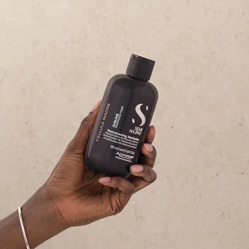 Alfaparf Milano Semi di Lino Sublime Cellula Madre Restructuring Multiplier for Damaged Hair - Repairs and Reconstructs for Healthy Hair - Protects and Enhances Cosmetic Color - (5.07 fl. oz.)