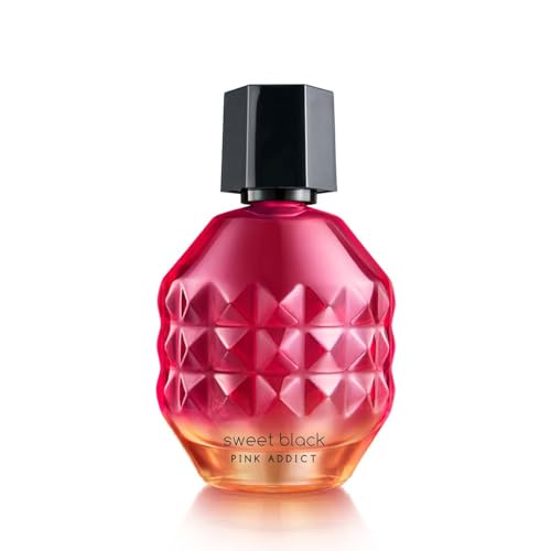 Esika L'Bel Pink Addict de Sweet Black, Cyzone Perfume de Mujer 50 ml.