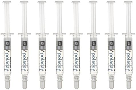 Poladay Cp 35% 8 Syringes | Premium Teeth Whitening Gel Whitening Oral Care