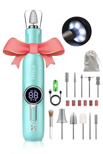 Nail Drill Kit, Cordless Electric Nail Drill Professional Kit 20000rpm Electric Nail File Drill for Acrylic Gel Nails, E-File Nail Kit for Manicure Salon Home