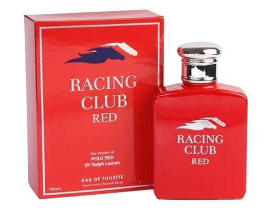 RACING CLUB RED Men's Cologne 3.4 Oz Eau de Parfum