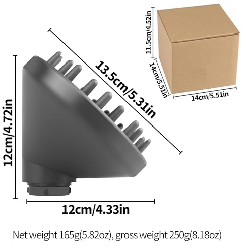 Upgraded Diffuser for Dyson Airwrap, Nozzle for All Models of Dyson Curling Iron, Diffuser Nozzle Attachment