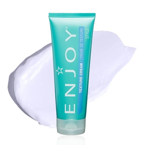 ENJOY Texture Cream (8.8 OZ) Sculpting and Molding Hair Cream for Soft, Textured Hair
