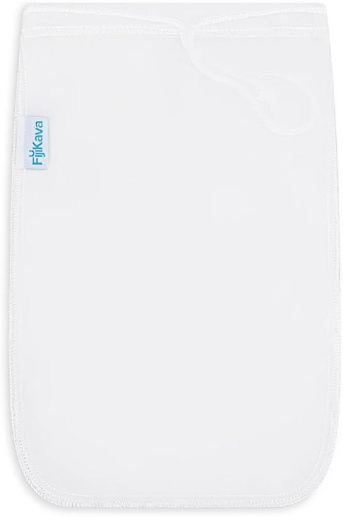 FijiKava Kava Kava Strainer Bag – Premium Mesh for Smooth Kava Preparation, Extracts Rich Kavalactones, Filters Unwanted Fibers, Perfect for Kava Root Powder