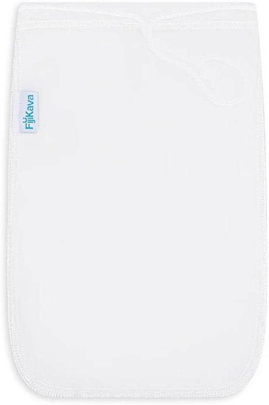 FijiKava Kava Kava Strainer Bag – Premium Mesh for Smooth Kava Preparation, Extracts Rich Kavalactones, Filters Unwanted Fibers, Perfect for Kava Root Powder