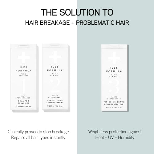 ILES FORMULA Shampoo - Sulfate, Paraben & Silicone Free - Deep Cleanse, Volumize, Detangle + Stops Breakage, Color & Extension Safe, with Macroloba Oil, Silk & Root Juices, 6.8 Fl Oz (200 ML)