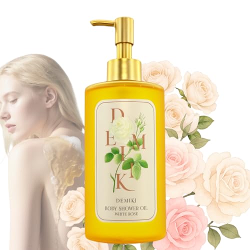 Moisturizing Bath Oil for Dry & Sensitive Skin. Nourishing & Hydrating Winter Care Shower Oil, Soothes & Softens, Locks in Moisture,10 Fl.oz (300ml)
