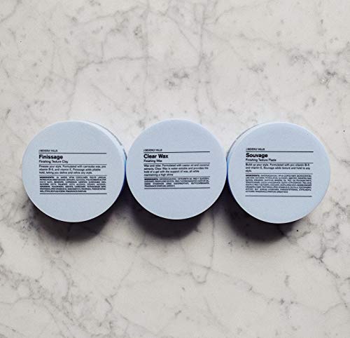 J Beverly Hills Blue Souvage Finishing Texture Paste with Vitamin E for Strong Hair, 2.5 Oz