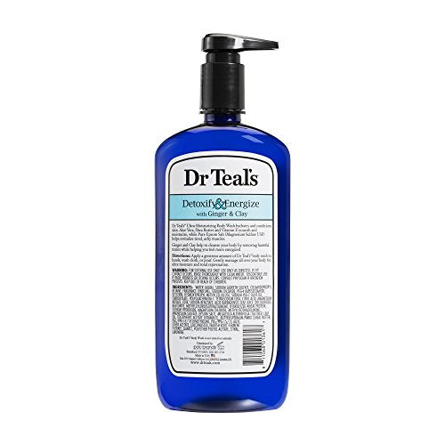 Dr. Teal's Body Wash, Detox, 24 Ounce