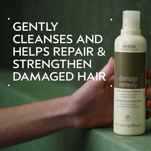 Aveda Damage Remedy Restructuring Shampoo for Damaged Hair | Repairs and Strengthens Damaged Hair | with Quinoa Protein, 8.5 Fl Oz
