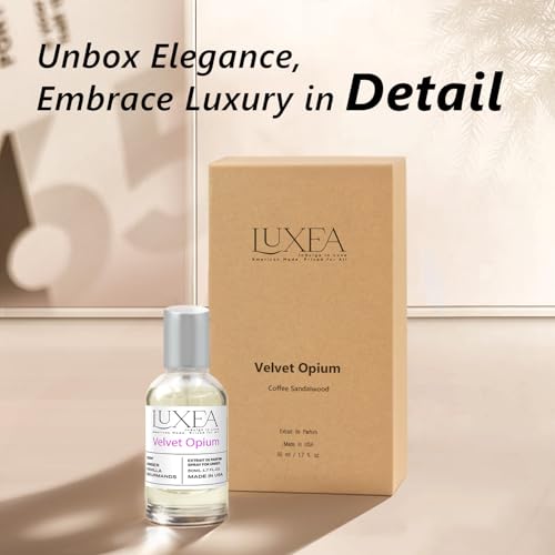 Pheromones Perfumes for Women, Inspired by Y. S.L's Black O/pium, Coffee Amber Vanilla Scent, 8hrs Extrait de Parfum, 1.7 fl.oz Enhanced Scents Pheromone Cologne for Men & Women (Velvet Opium)