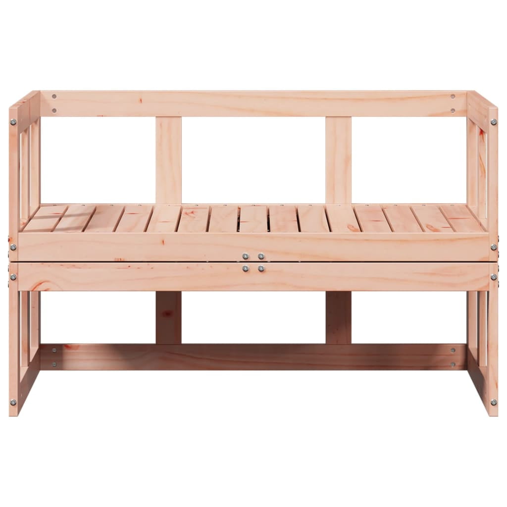 vidaXL Garden Sofa Bench Natural wood Solid Douglas wood Extendable