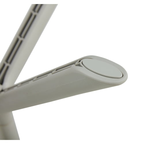 3 Piece Plastic Arm Chair Bistro Grs Premium Ocean Plastic, Light Grey