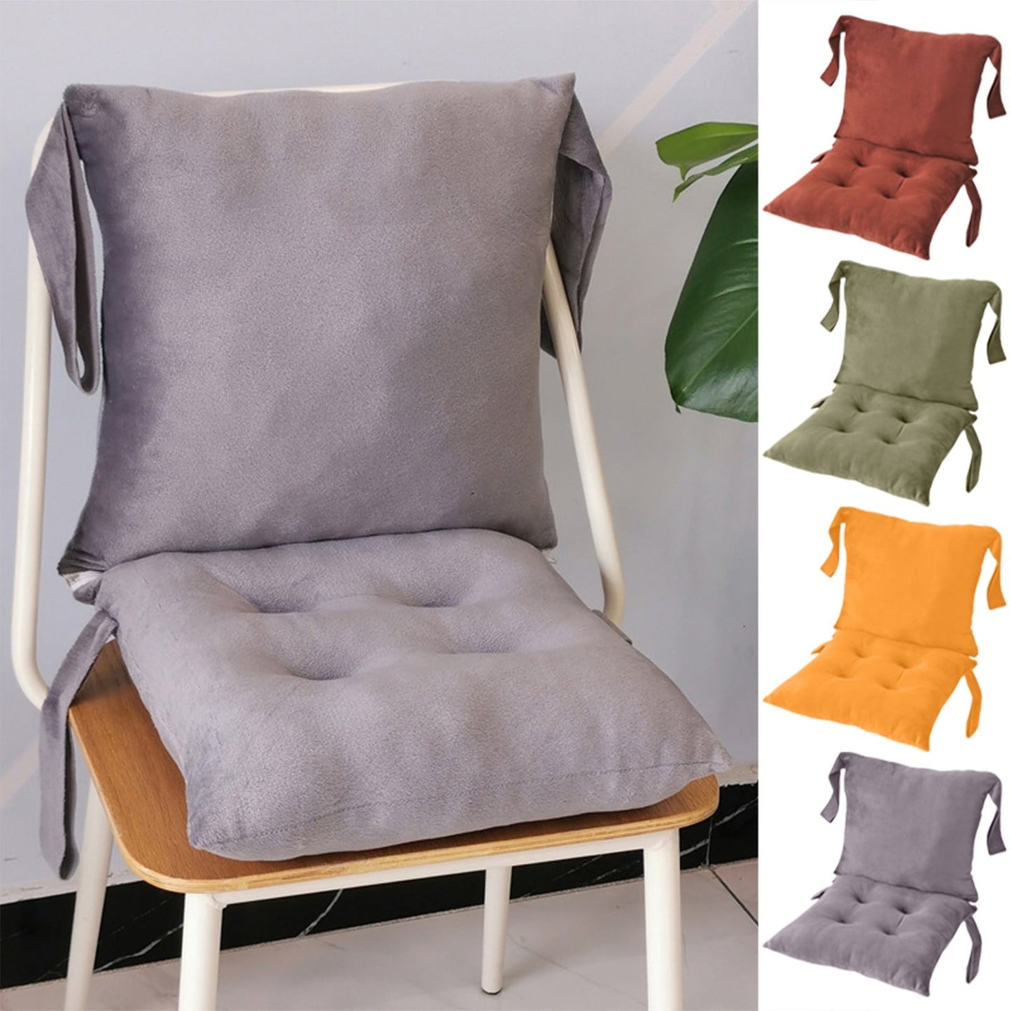 sruoe High Back Chair Cushions, Patio Chair Back Cushion, Chair Cushions, Seat Cushions Back Pad, Indoor Outdoor Chaise Lounge Back Pads for Home, Office Cushion, Nylon,Spandex