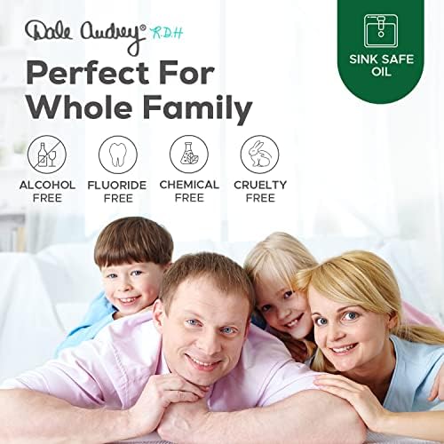 Natural Pink Himalayan Saltwater Mouth Rinse | Organic Mint Flavor I Fluoride Free Freshens Breath | Alcohol & Cruelty Free | Teeth Cleaner Mouthwash & Rinse for Healthy Gums | Non GMO-16 FL Oz