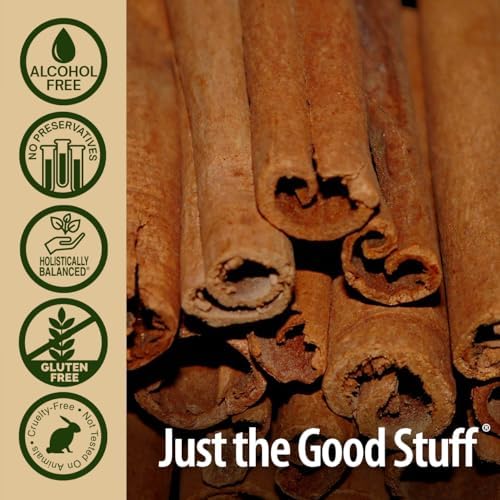 Nature's Answer PerioBrite Alcohol-Free Mouthwash, Cinnamon, 16-Fluid Ounce | Whitens Teeth | Freshens Breath | Removes Plaque | Minimizes Dry Mouth (Pack of 2)