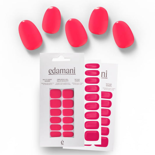 Fully-Cured Instant 100% Real Gel Nails - SKIP the UV/LED/SUN! Instant Salon Look Manicure That’s Safer & Easier Than Semi-Cured | No Dry Time, No Damage, 14+ Days Wear, Toxin-Free (Pink Fizz)