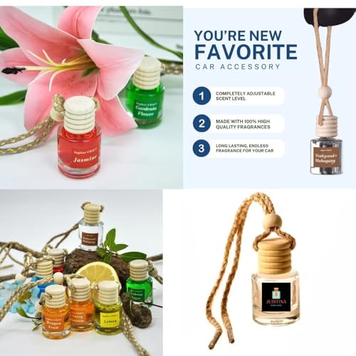 Perfume For Woman Hypnose Eau De Parfum, 2.5 fl oz 3 Pieces Set Bundle With - 5ml Refillable Perfum Atomiser- Hanging Car Smells-Woman Gift Set