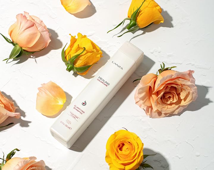 L'ANZA Healing Colorcare Clarifying Shampoo, Refreshes, Repairs and Extends Color Longevity, With Sulfate-free, Paraben-free, Gluten-free Formula (10.1 fl Oz)