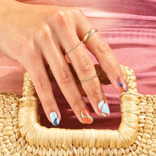 Sally Hansen Miracle Gel™, Distressed Denim, Long Lasting, Gel-Like Formula, No UV Lamp Needed, Blue Nail Polish