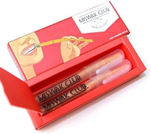 Natural Teeth Whitening Kit/Natural Toothbrush for Whiter Teeth, Fresher Breath, While Being Chemical Free