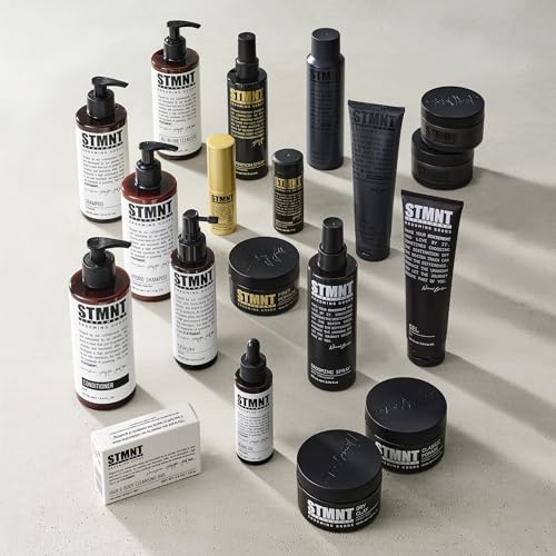 STMNT Grooming Goods Conditioner | Softens Hair | Restores Shine | Moisturizing Formula w/Activated Charcoal & Menthol | All Hair Types