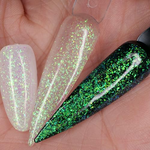 Glow in the dark Opal Gel Nail Polish 6 Colors Set Color Changing Semi Clear Gel Polish (GP015)