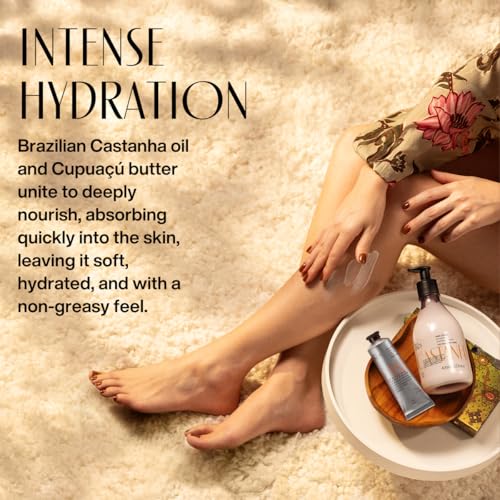 natura - Ekos Castanha Nourishing Foot Cream - Nourish & Soothe Dry Skin - Fast Absorbing - With Brazil Nut Oil to Deeply Moisturize - Vegan & Cruelty-Free - 2.6 oz (75g)