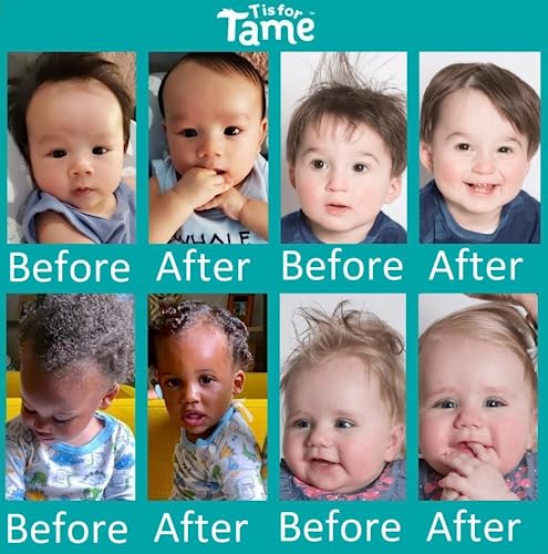 T is for Tame - Taming & Detangling Spray - Children's Hair Tamer with Natural Coconut Oil For Tangles, Knots & Frizz (Pack of 1)