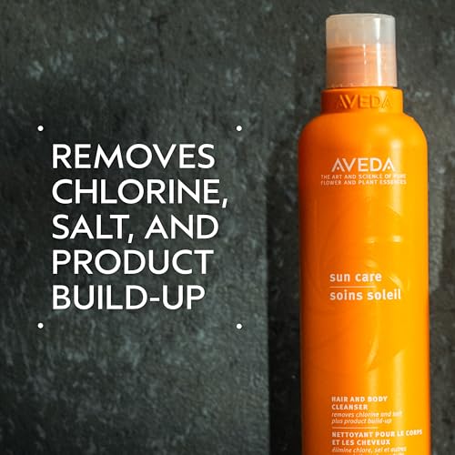 Aveda Sun Care Hair & Body Cleanser | Removes Chlorine and Salt | with Coconut Oil | for All Hair Types, 8.5 Fl Oz