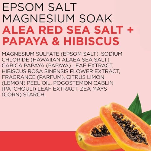 Dr Teal's Hawaiian Bliss Pure Epsom Salt Soak and Foaming Bath (Hawaiian Bliss)