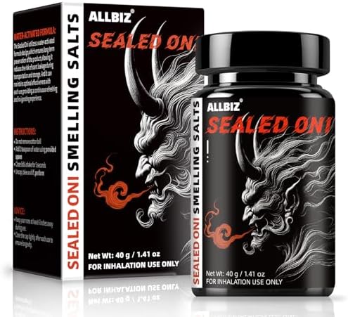 Potent Smelling Sálts for Athletes in Hockey, Weightlifting and Powerlifting - Instant Energy, Enhanced Focus & Motivation