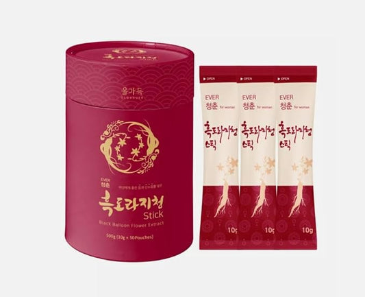 HELLO KFOOD] Organicwith Korean Black Bellflower Extract Sticks for Men Women 10g (0.35oz × 50ea) (for Women)