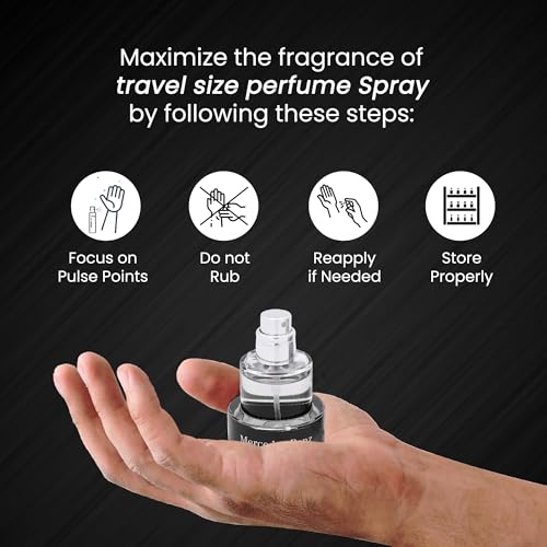 Mercedes-Benz Select Perfume for Men Travel Collection Mini EDT Spray 0.7 Ounce