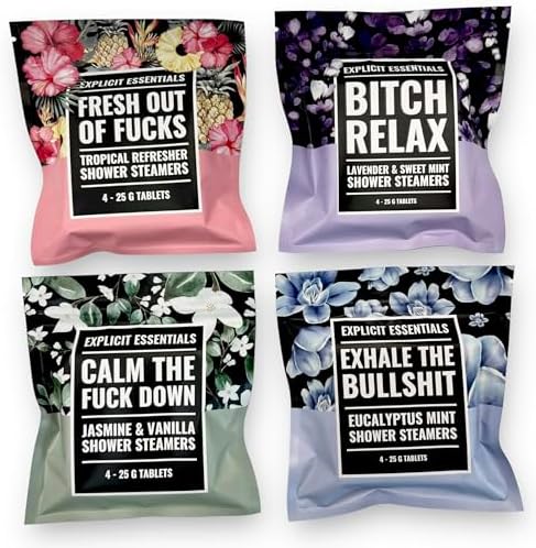 Shower Steamer Gift Set Explicit Essentials
