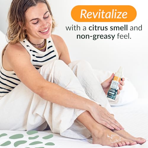 Tree to Tub Foot Cream for Dry Cracked Heels and Feet - Foot Lotion for Dry Cracked Feet, Non-Greasy Moisturizer Urea Cream w/Softening Shea Cocoa Butter, Citrus Foot Care for Women & Men