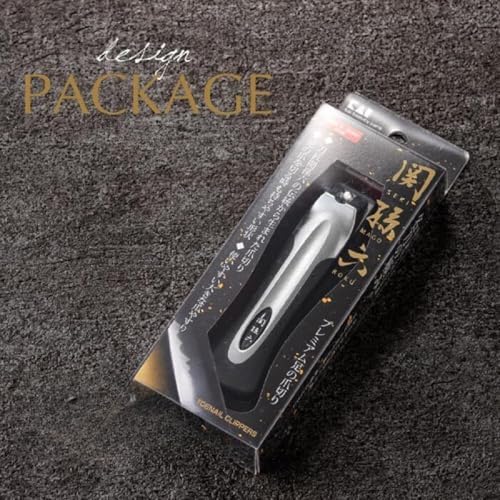 KAI Japanese Nail Clippers With Side Nail File, Stainless Steel, Large, Made in Japan
