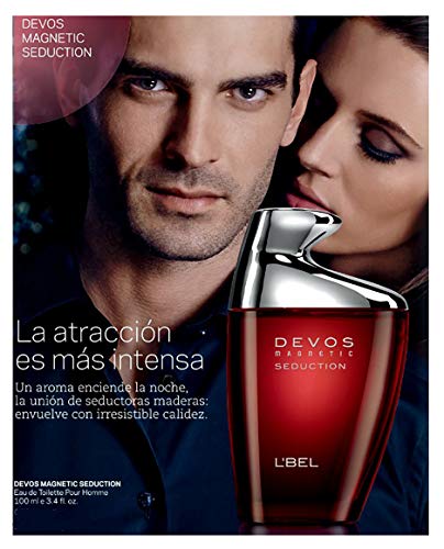 DEVOS MAGNETIC SEDUCTION by L'Bel Cologne EAU DE TOILETTE Pour Homme fragrance 3.4 Oz (3.4 Oz)
