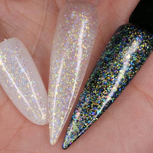 Glow in the dark Opal Gel Nail Polish 6 Colors Set Color Changing Semi Clear Gel Polish (GP015)