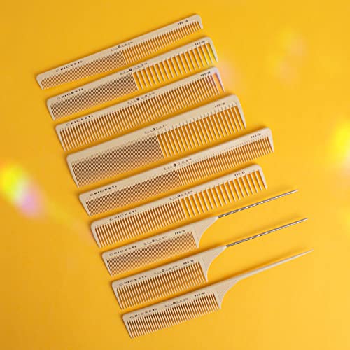 Cricket Silkomb Pro-30 Power Hair Cutting Comb - Silicone-Injected, Seamless Teeth with Dual Tooth Pattern for Precision Cutting, Styling, Ideal for All Hair Types