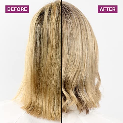 GOODBYE YELLOW Neutralizing Wash Shampoo – Color Balancing for Brassy and Yellow Tones – Cleansing Vegan Hair Care with Purple and Blue Pigments