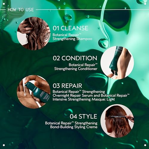 Aveda Botanical Repair Intensive Strengthening Masque Light | Bond-Building Hair Mask for Stronger Hair | Deep Conditioner | Detangles, Softens Fine to Medium Hair | 98% Naturally Derived*