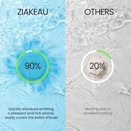 Shower Steamers Aromatherapy 8 Packs Mothers Day Gifts Shower Bombs Relaxation Gifts for Women Coolest Gifts for Women Shower Essentials Ideal Self Care & Stress Relief Gifts